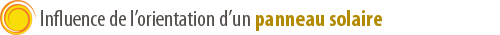orientationpanneausolaire