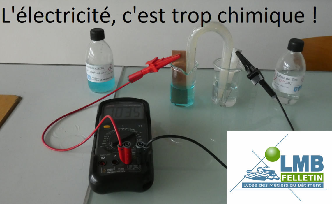 L’électricité, c’est trop chimique !