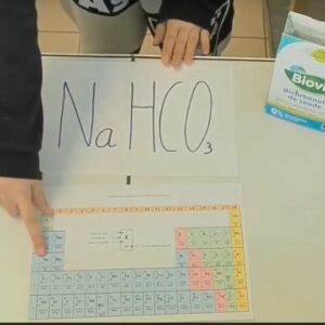 Projet dentifrice : Qu’est ce que le bicarbonate de soude ?  Vidéo n°5